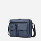 Roman Crossbody Bag (Dark Pale Blue)