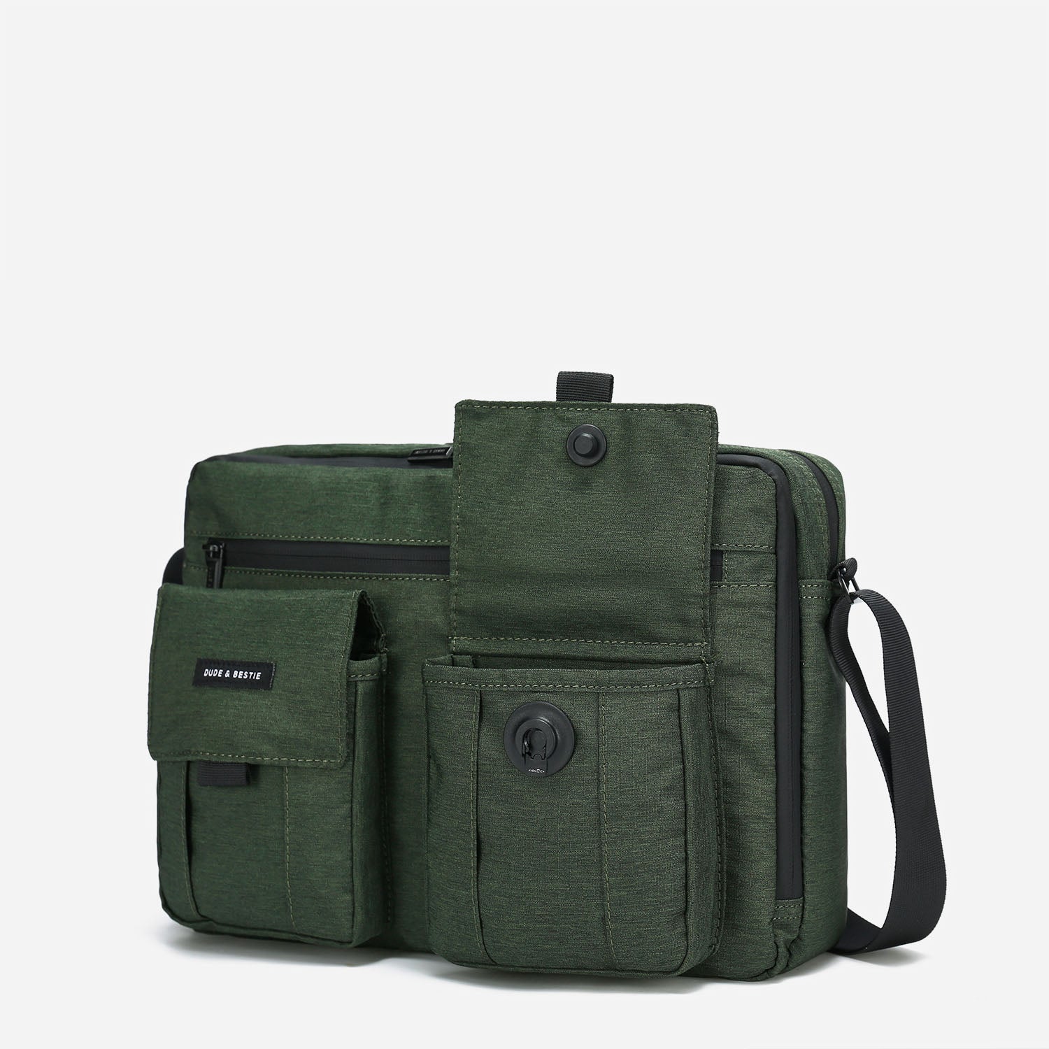 Roman Crossbody Bag (Olive)