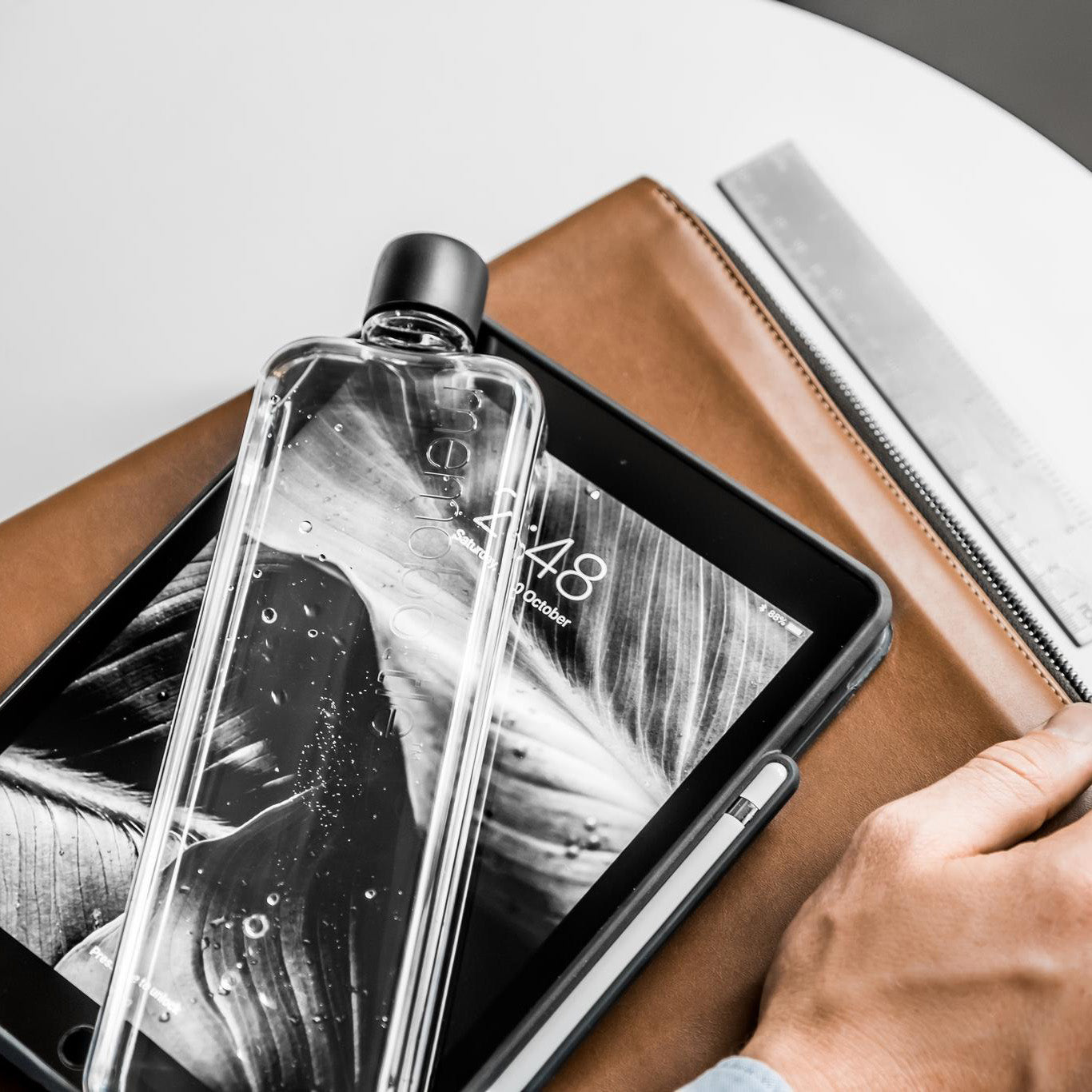 Memobottle Slim Water Bottles Dude & Bestie