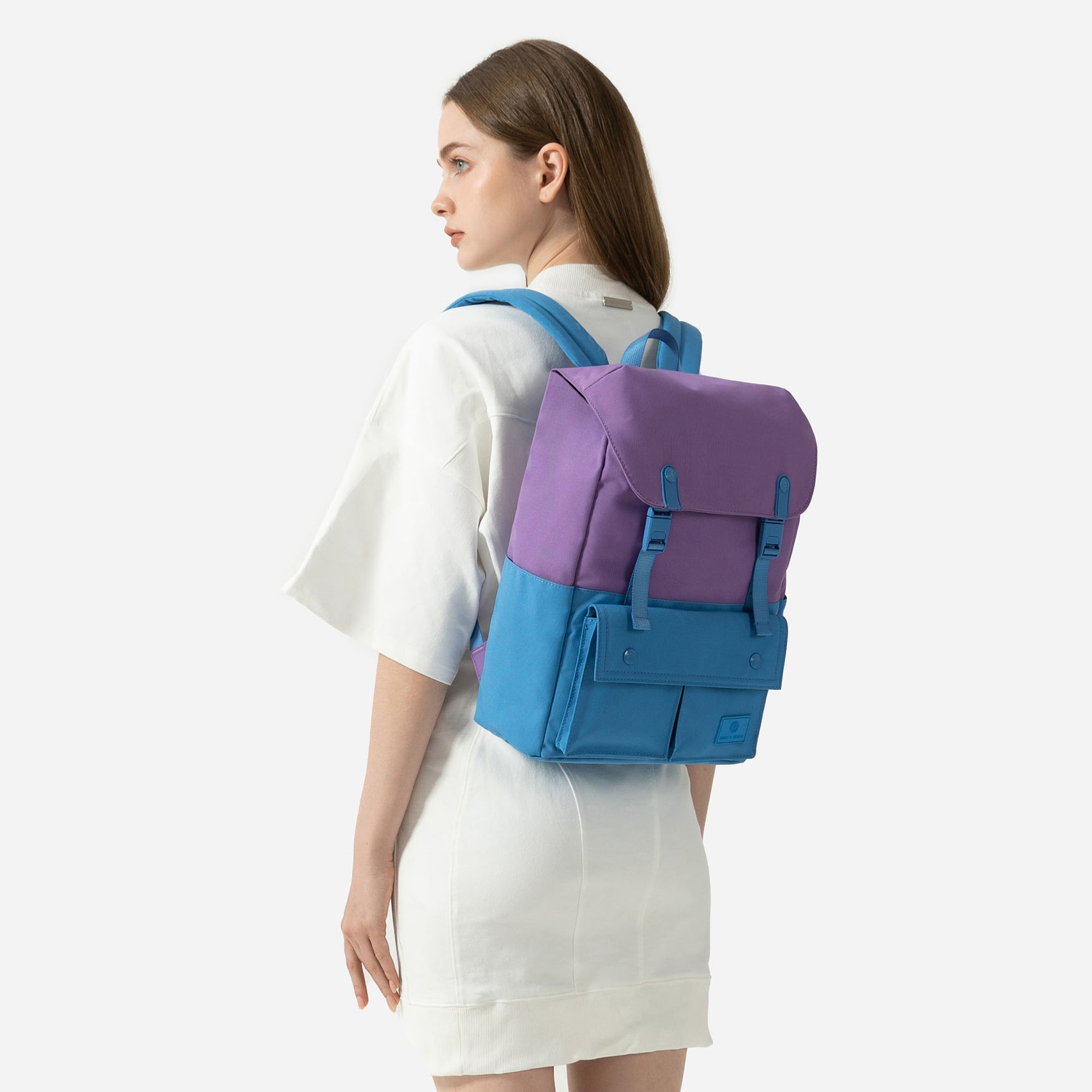 Macchiato Backpack (Sky/ Peony)
