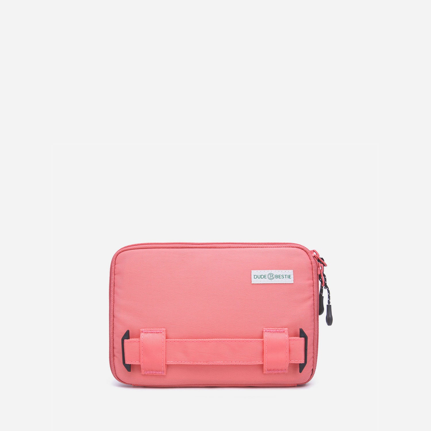 Dude & Bestie Passage Passport Crossbody Bag - Salmon